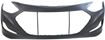 Hyundai Front Bumper Cover-Primed, Plastic, Replacement REPHY010304PQ