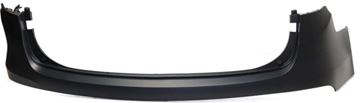 Hyundai Rear, Upper Bumper Cover-Primed, Plastic, Replacement REPHY760102P