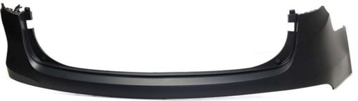 Hyundai Rear, Upper Bumper Cover-Primed, Plastic, Replacement REPHY760102P