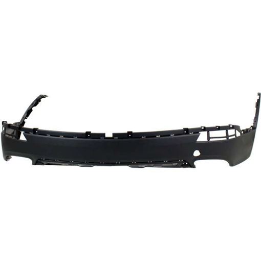 Hyundai Rear, Upper Bumper Cover-Textured, Plastic, Replacement REPHY760104