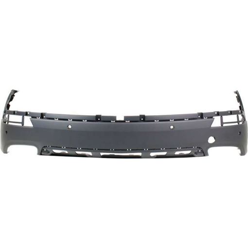 Hyundai Rear, Lower Bumper Cover-Textured, Plastic, Replacement REPHY760106