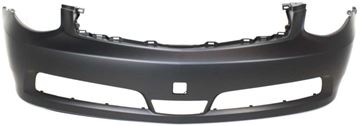 Infiniti Front Bumper Cover-Primed, Plastic, Replacement REPI010303P