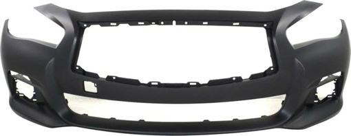 Infiniti Front Bumper Cover-Primed, Plastic, Replacement REPI010331P