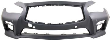Infiniti Front Bumper Cover-Primed, Plastic, Replacement REPI010335P
