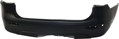Infiniti Rear Bumper Cover-Primed, Plastic, Replacement REPI760124P