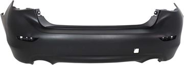 Infiniti Rear Bumper Cover-Primed, Plastic, Replacement REPI760128P
