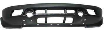 Jeep Front, Lower Bumper Cover-Textured, Plastic, Replacement REPJ010316Q