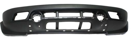 Jeep Front, Lower Bumper Cover-Textured, Plastic, Replacement REPJ010316Q