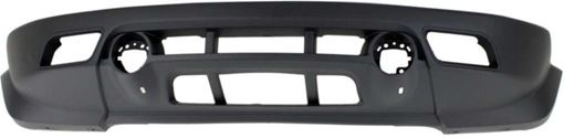 Jeep Front, Lower Bumper Cover-Textured, Plastic, Replacement REPJ010317
