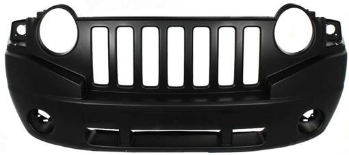 Jeep Front Bumper Cover-Primed, Plastic, Replacement REPJ010320Q