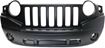 Jeep Front Bumper Cover-Primed, Plastic, Replacement REPJ010320