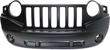 Jeep Front Bumper Cover-Primed, Plastic, Replacement REPJ010320
