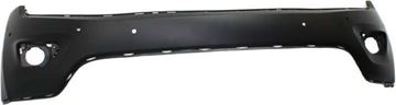 Jeep Front, Upper Bumper Cover-Primed, Plastic, Replacement REPJ010325PQ