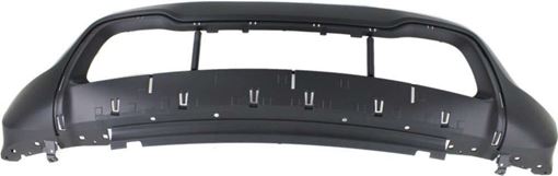 Jeep Front, Lower Bumper Cover-Primed top; Textured bottom, Plastic, Replacement REPJ010327P