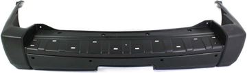 Jeep Rear Bumper Cover-Primed, Plastic, Replacement REPJ760103P