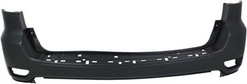 Jeep Rear, Upper Bumper Cover-Primed, Plastic, Replacement REPJ760115PQ