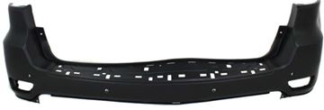 Jeep Rear Bumper Cover-Primed, Plastic, Replacement REPJ760119PQ