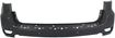Jeep Rear Bumper Cover-Primed, Plastic, Replacement REPJ760119P