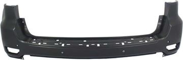 Jeep Rear Bumper Cover-Primed, Plastic, Replacement REPJ760119P