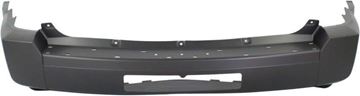Jeep Rear Bumper Cover-Primed, Plastic, Replacement REPJ760126P