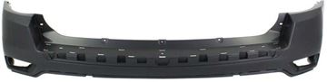 Jeep Rear, Upper Bumper Cover-Primed, Plastic, Replacement REPJ760128PQ