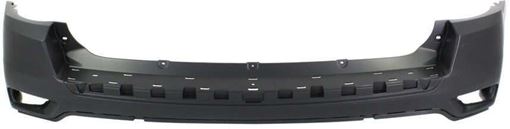 Jeep Rear, Upper Bumper Cover-Primed, Plastic, Replacement REPJ760128PQ