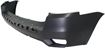 Jeep Rear, Upper Bumper Cover-Primed, Plastic, Replacement REPJ760128PQ