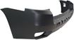 Jeep Rear, Upper Bumper Cover-Primed, Plastic, Replacement REPJ760128PQ