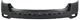 Bumper Cover, Compass 11-17 Rear Bumper Cover, Upper, Primed, Replacement REPJ760128P