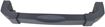 Jeep Rear Bumper Cover-Textured, Plastic, Replacement REPJ760140
