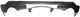 Jeep Rear, Lower Bumper Cover-Textured, Plastic, Replacement REPJ760142