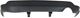 Bumper Cover, Grand Cherokee 11-17 Rear Bumper Cover, Lower, Txtd, W/O Tow Pkg, W/ Single Exh Hole, (Exc. Srt/Summit/Trailhawk Model), Replacement REPJ764301