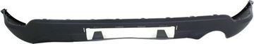 Jeep Rear, Lower Bumper Cover-Textured, Plastic, Replacement REPJ764302Q