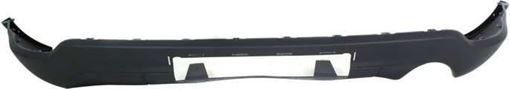 Jeep Rear, Lower Bumper Cover-Textured, Plastic, Replacement REPJ764302Q