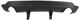 Jeep Rear, Lower Bumper Cover-Textured, Plastic, Replacement REPJ764303