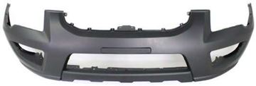 Bumper Cover, Sportage 05-10 Front Bumper Cover, Primed, Mesh Type Grille, W/O Luxury Pkg, Replacement REPK010308P