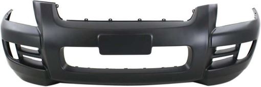 Bumper Cover, Sportage 05-10 Front Bumper Cover, Primed, Bar Type Grille, W/O Luxury Pkg - Capa, Replacement REPK010322PQ