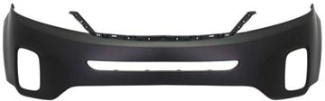 Bumper Cover, Sorento 14-15 Front Bumper Cover, Upper, Primed, W/ Or W/O Sport Pkg - Capa, Replacement REPK010324PQ