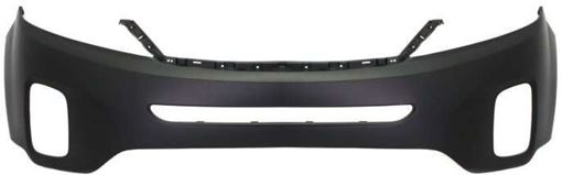 Bumper Cover, Sorento 14-15 Front Bumper Cover, Upper, Primed, W/ Or W/O Sport Pkg - Capa, Replacement REPK010324PQ