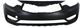 Kia Front Bumper Cover-Primed, Plastic, Replacement REPK010328PQ