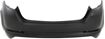 Kia Rear, Upper Bumper Cover-Primed, Plastic, Replacement REPK760119PQ