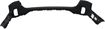 Kia Rear, Upper Bumper Cover-Primed, Plastic, Replacement REPK760123P