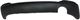 Kia Rear, Lower Bumper Cover-Textured, Plastic, Replacement REPK760124Q