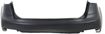 Kia Rear, Upper Bumper Cover-Primed, Plastic, Replacement REPK760131P
