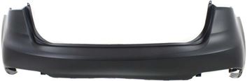 Kia Rear, Upper Bumper Cover-Primed, Plastic, Replacement REPK760131P