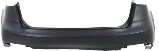 Kia Rear, Upper Bumper Cover-Primed, Plastic, Replacement REPK760131P