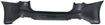 Kia Rear, Upper Bumper Cover-Primed, Plastic, Replacement REPK760131P