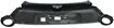 Kia Rear, Upper Bumper Cover-Primed, Plastic, Replacement REPK760140P