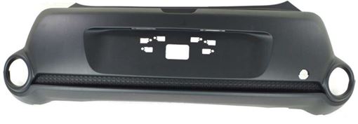 Kia Rear Bumper Cover-Textured, Plastic, Replacement REPK760141