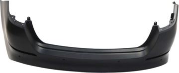 Kia Rear Bumper Cover-Primed, Plastic, Replacement REPK760143P